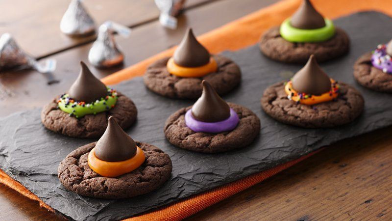 Halloween Witches Hats Cookies
 Easy Witch Hat Cookies Recipe