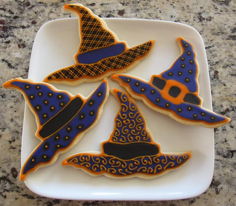 Halloween Witches Hats Cookies
 Doodlebug Cookies Happy Halloween