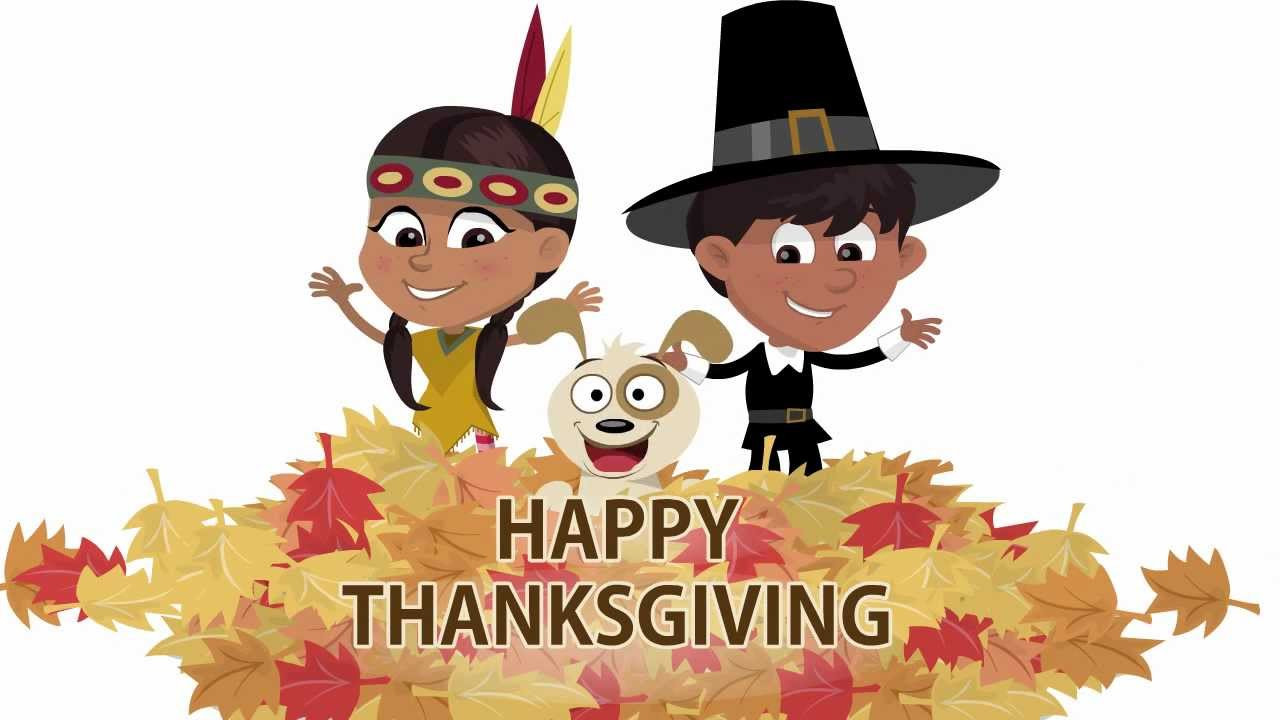 Happy Thanksgiving Turkey Pictures
 Funmoods "Happy Thanksgiving Kids" Animated card