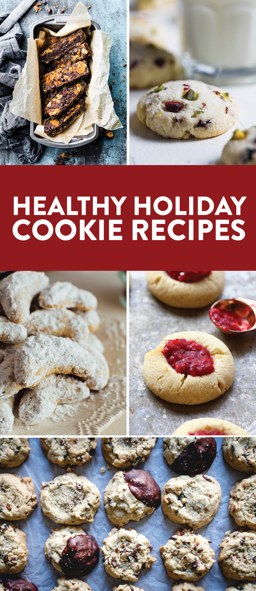 Healthy Christmas Baking
 Healthy Soft Raspberry Thumbprint Cookies 5 Healthy