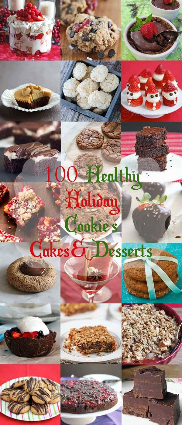 Healthy Christmas Baking
 100 Healthy Christmas and Holiday Dessert Recipes
