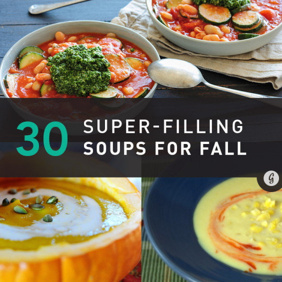 Healthy Fall Soups
 30 Seasonal Soups That Require Zero Cooking Skills