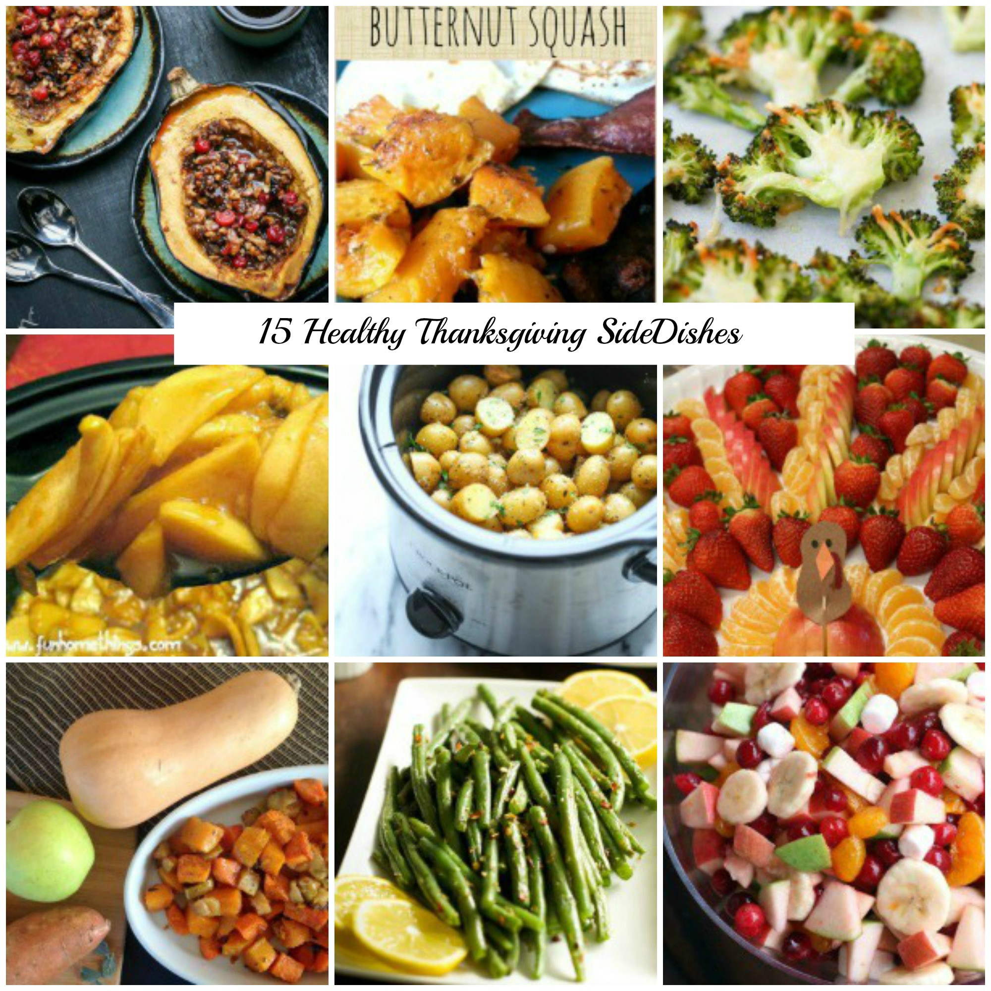 Healthy Side Dishes For Thanksgiving
 15 Healthy Thanksgiving Side Dish Recipes That are Still