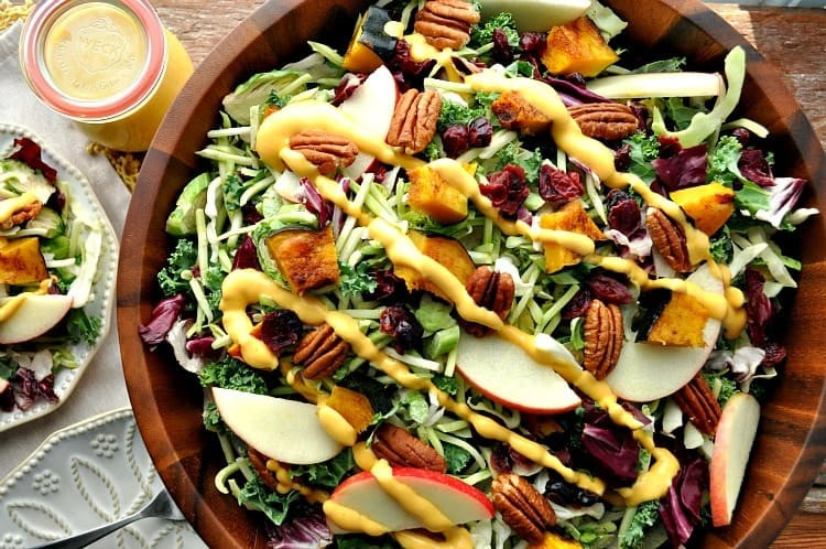 Healthy Side Dishes For Thanksgiving
 Healthy Thanksgiving Side Dish Fall Harvest Salad with