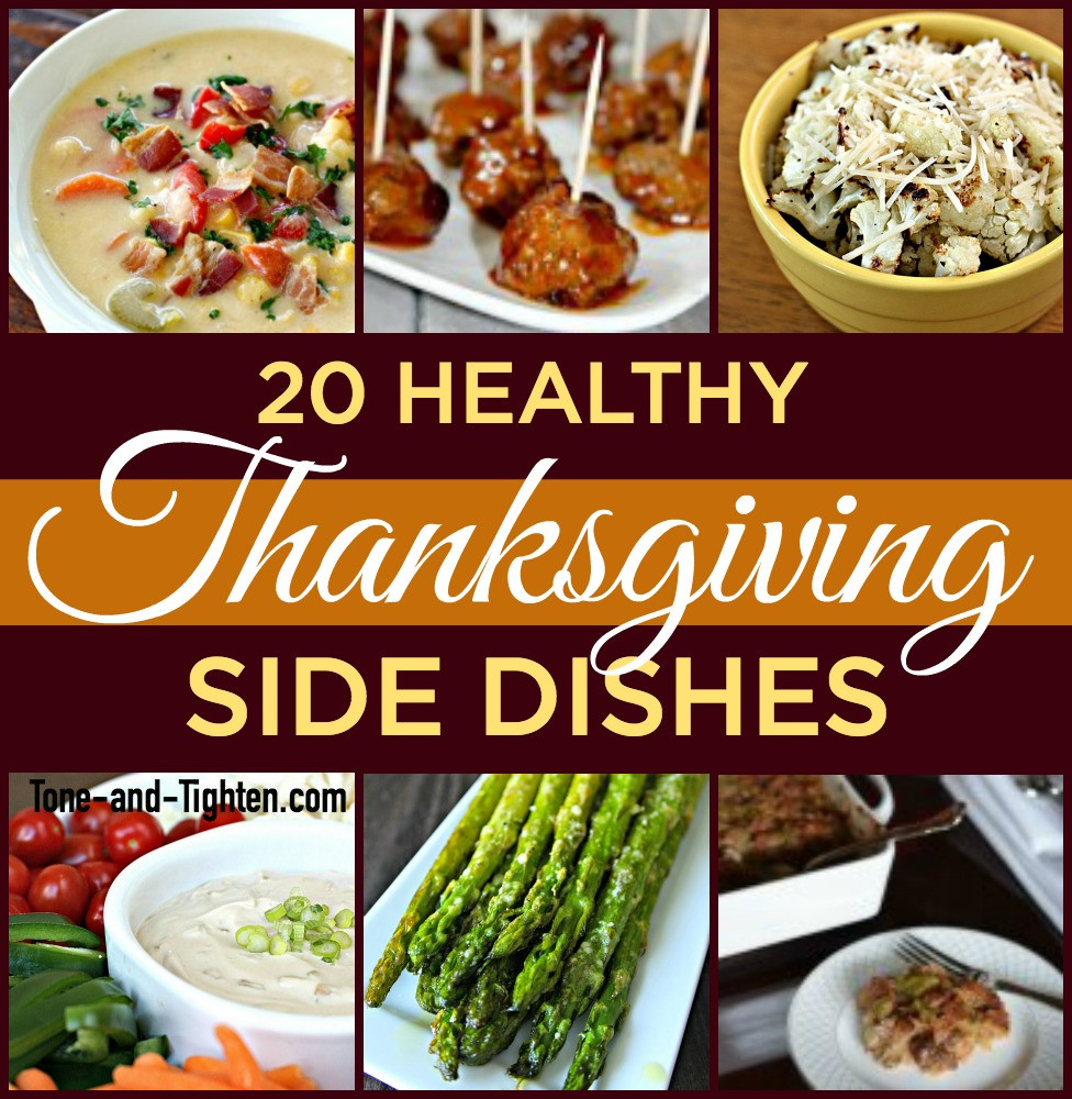 Healthy Side Dishes For Thanksgiving
 20 Healthy Thanksgiving Side Dishes