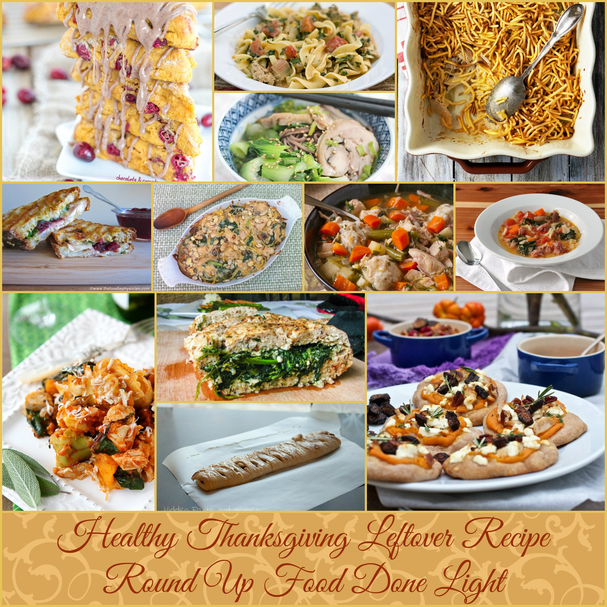 Healthy Thanksgiving Leftover Recipes
 Healthy Thanksgiving Leftover Recipes Round Up Food Done