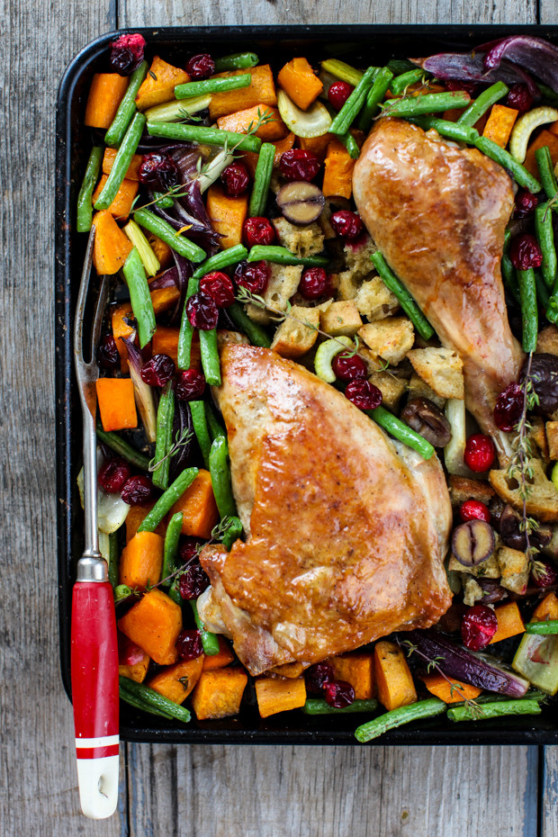 Healthy Thanksgiving Meals
 Sheet Pan Turkey Dinner