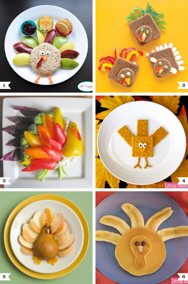 Healthy Thanksgiving Snacks
 Healthy "turkey" snacks and meals for kids