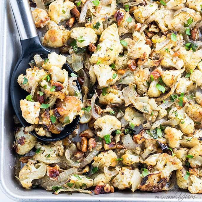 Healthy Thanksgiving Stuffing
 Low Carb Paleo Cauliflower Stuffing Recipe for Thanksgiving