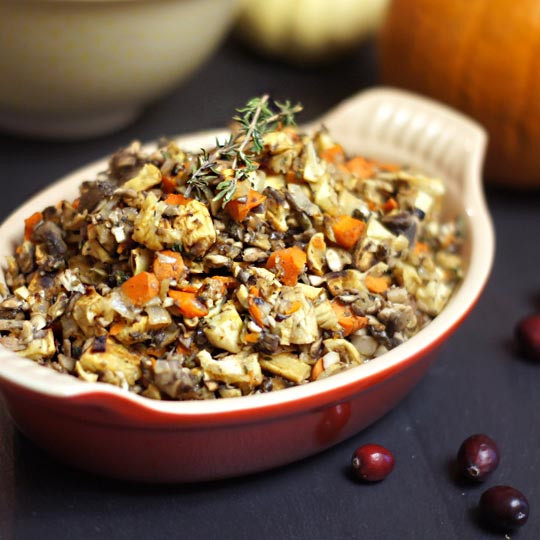 Healthy Thanksgiving Stuffing
 10 Low Fat Vegan Gluten Free Thanksgiving Recipes