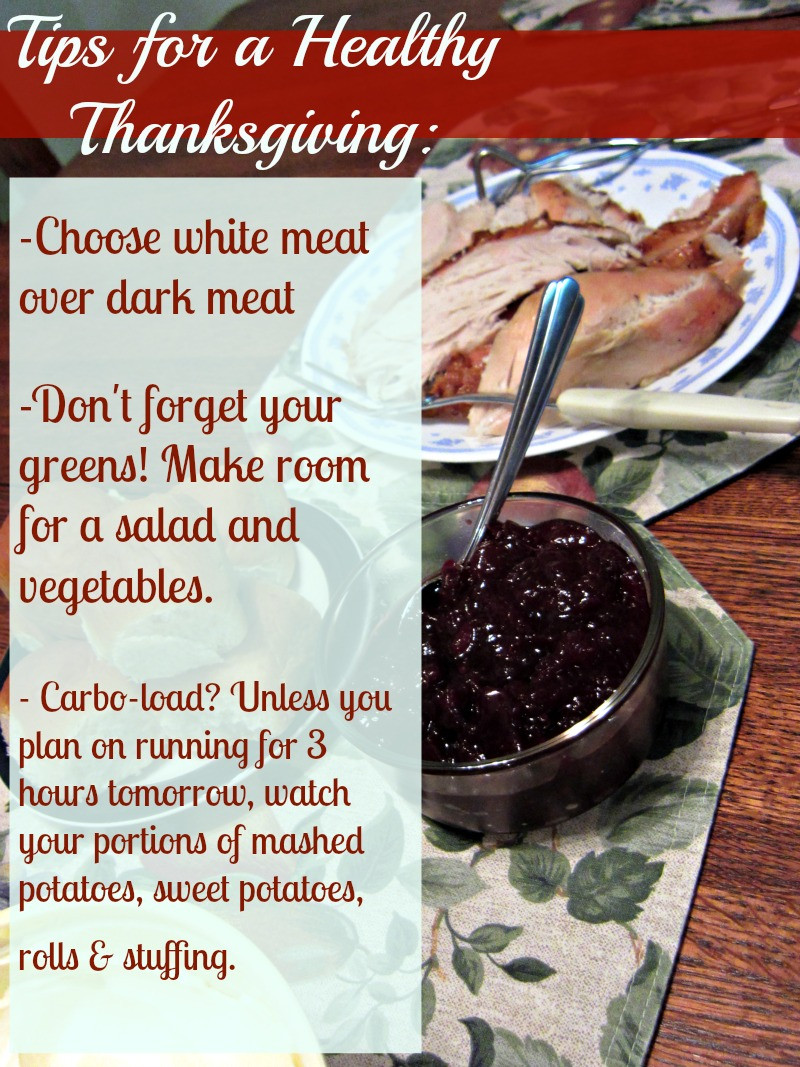 Healthy Thanksgiving Tips
 Tips for a Healthy Thanksgiving