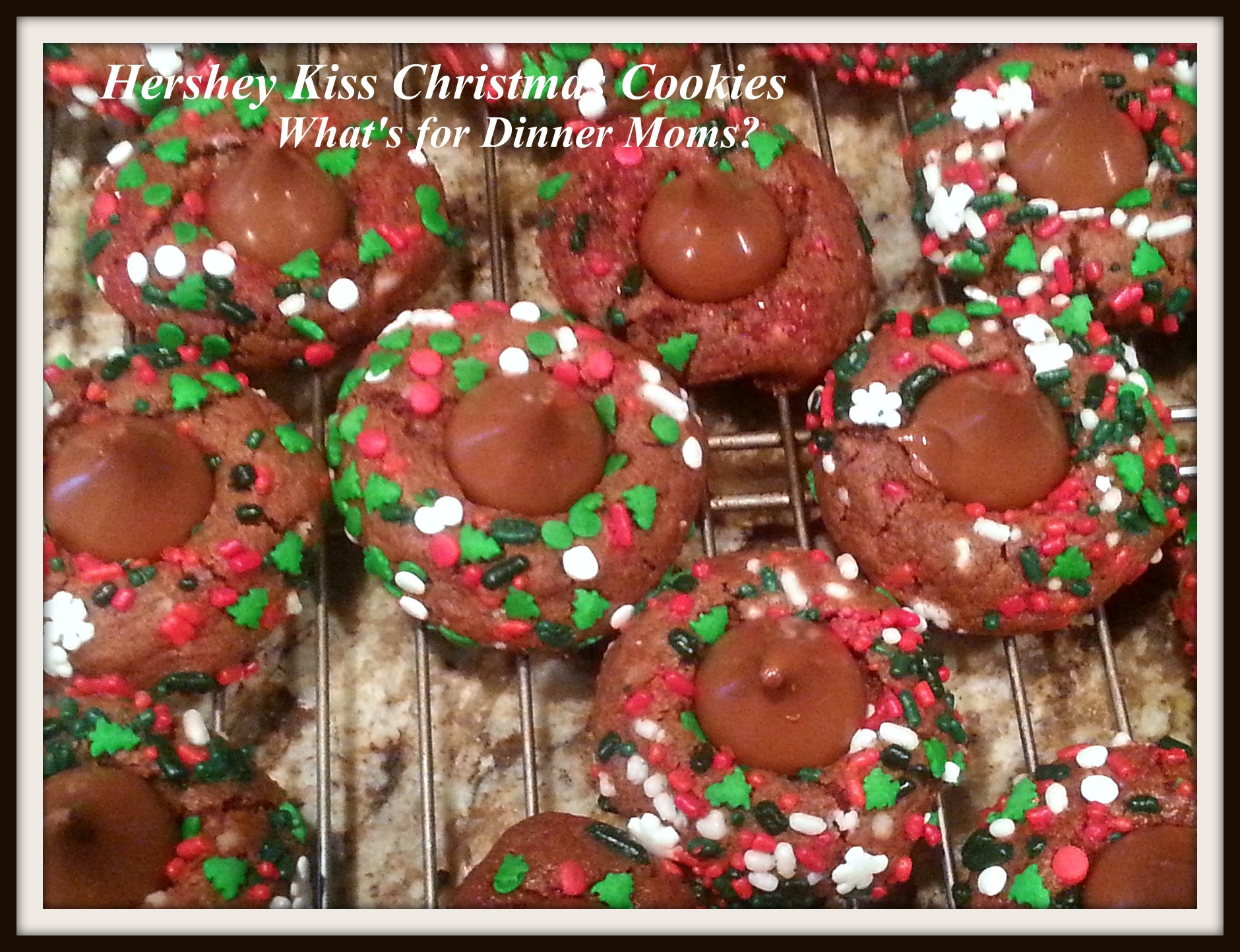 Hershey Kiss Christmas Cookies
 Hershey Kiss Christmas Cookies – What s for Dinner Moms