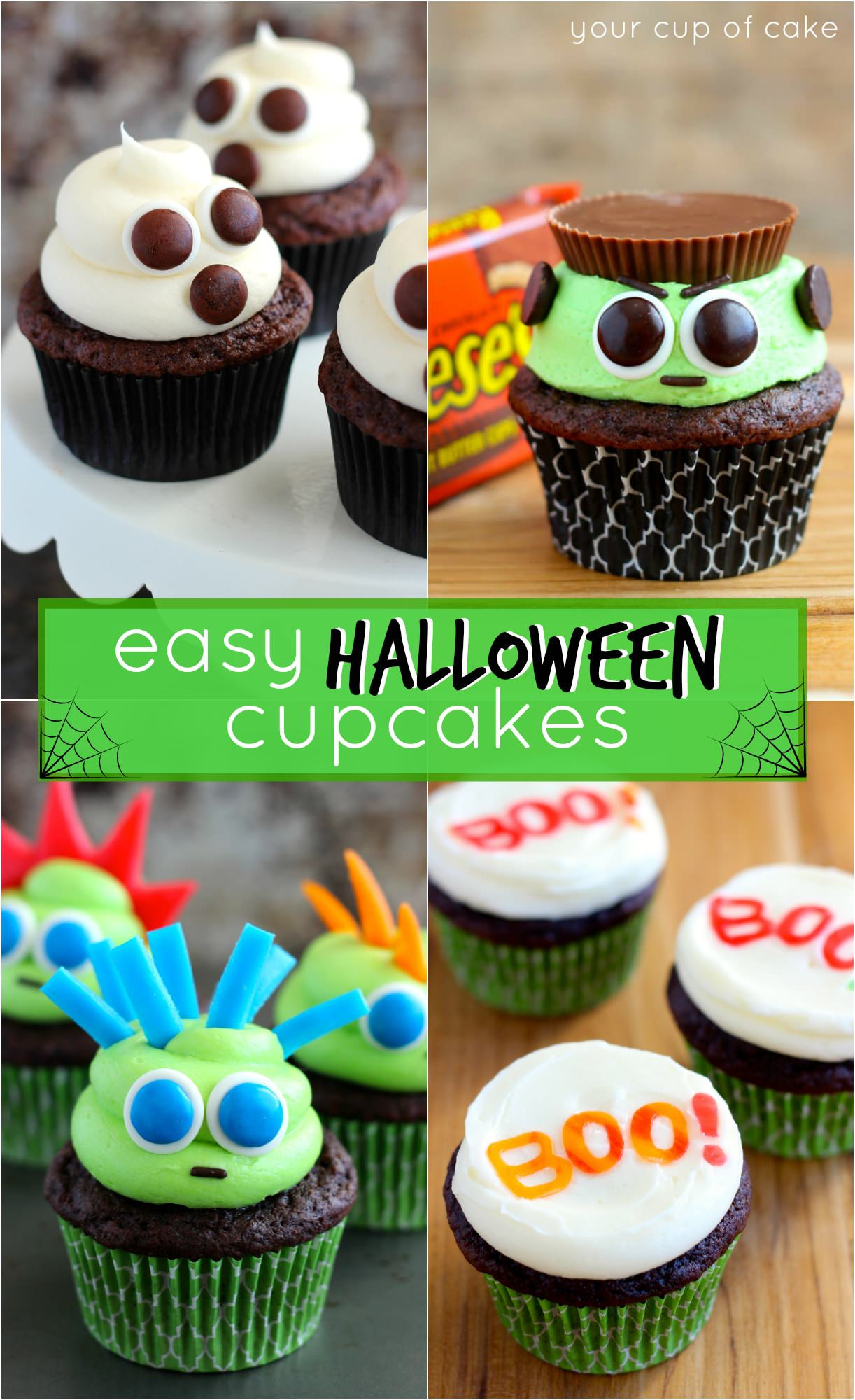 Homemade Halloween Cupcakes
 Easy Halloween Cupcake Ideas Your Cup of Cake