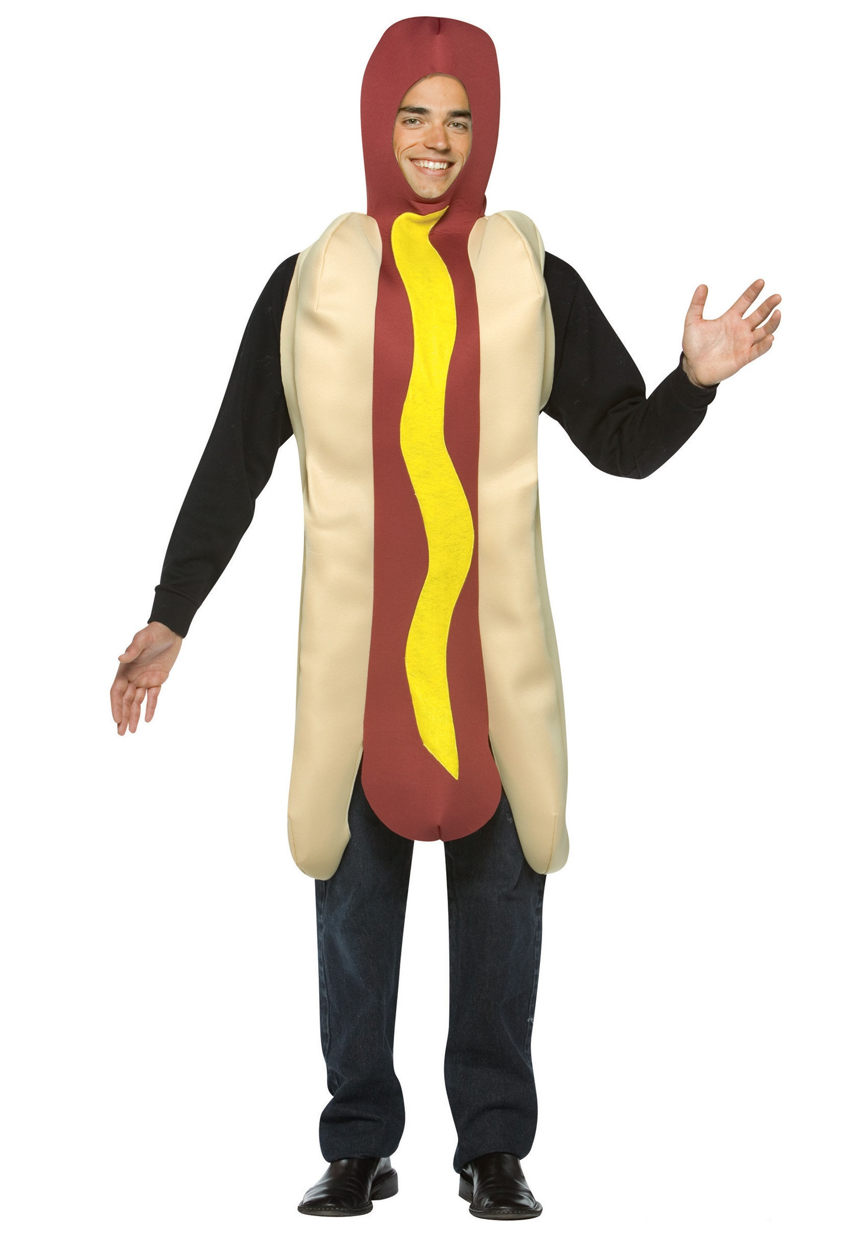 Hot Dog Halloween Costume For Dogs
 Adult Hot Dog Costume