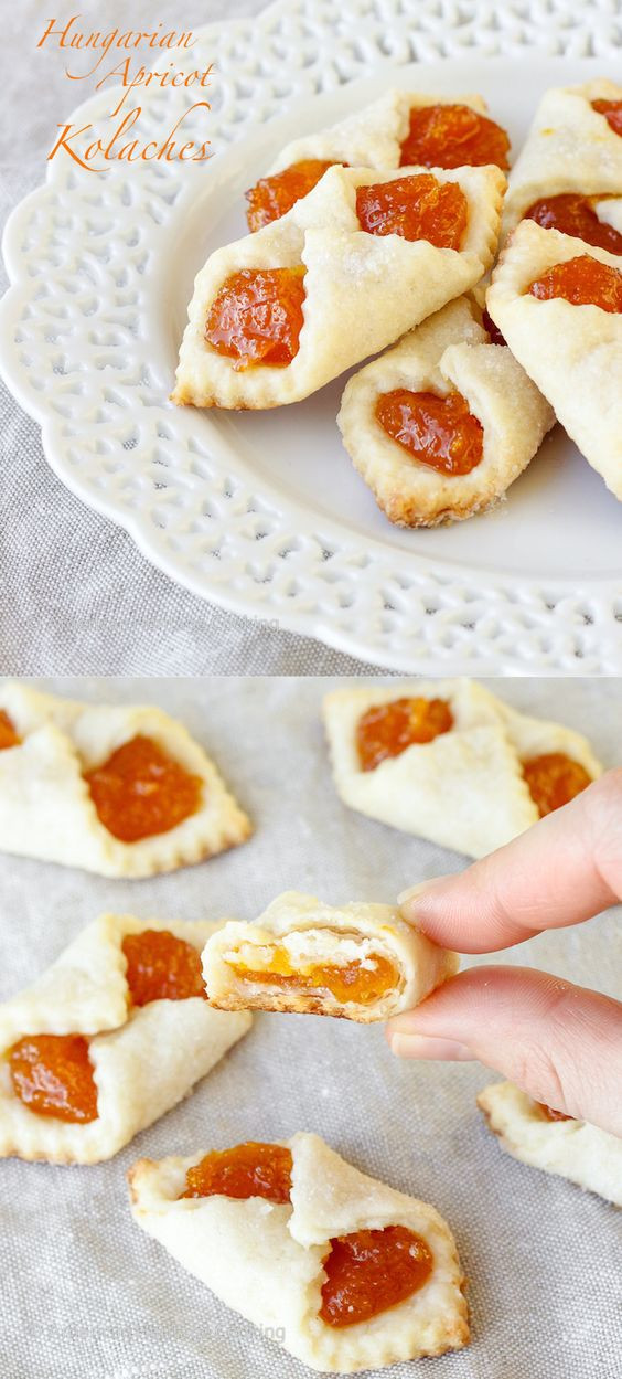 Hungarian Christmas Cookies
 Apricot Kolaches – An Hungarian Christmas Cookie