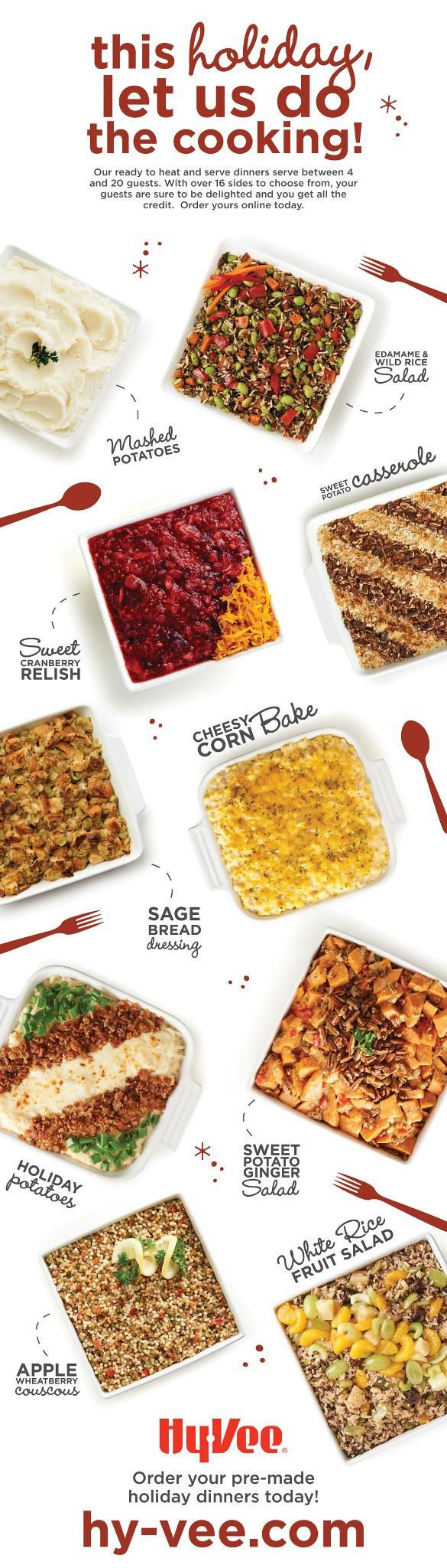 Hy Vee Thanksgiving Dinner
 This Thanksgiving let Hy Vee do all the cooking Choose