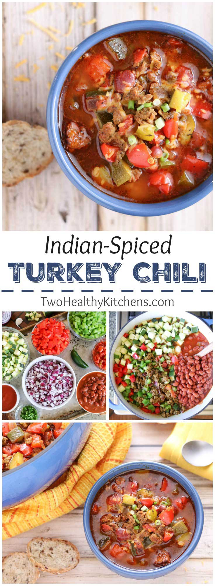 Indian Thanksgiving Recipes
 Indian Spiced Turkey Chili Two Healthy Kitchens