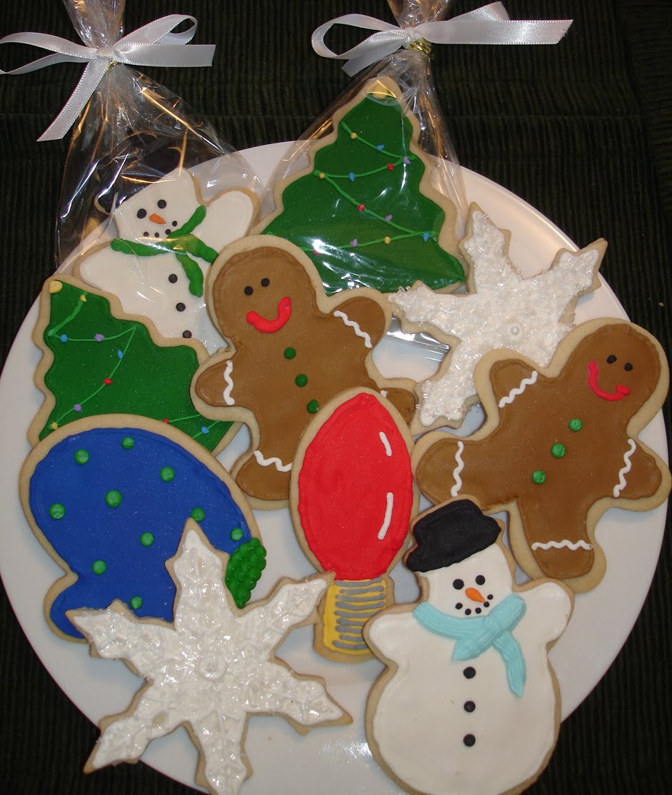 Individually Wrapped Christmas Cookies
 Cake Art by Lani