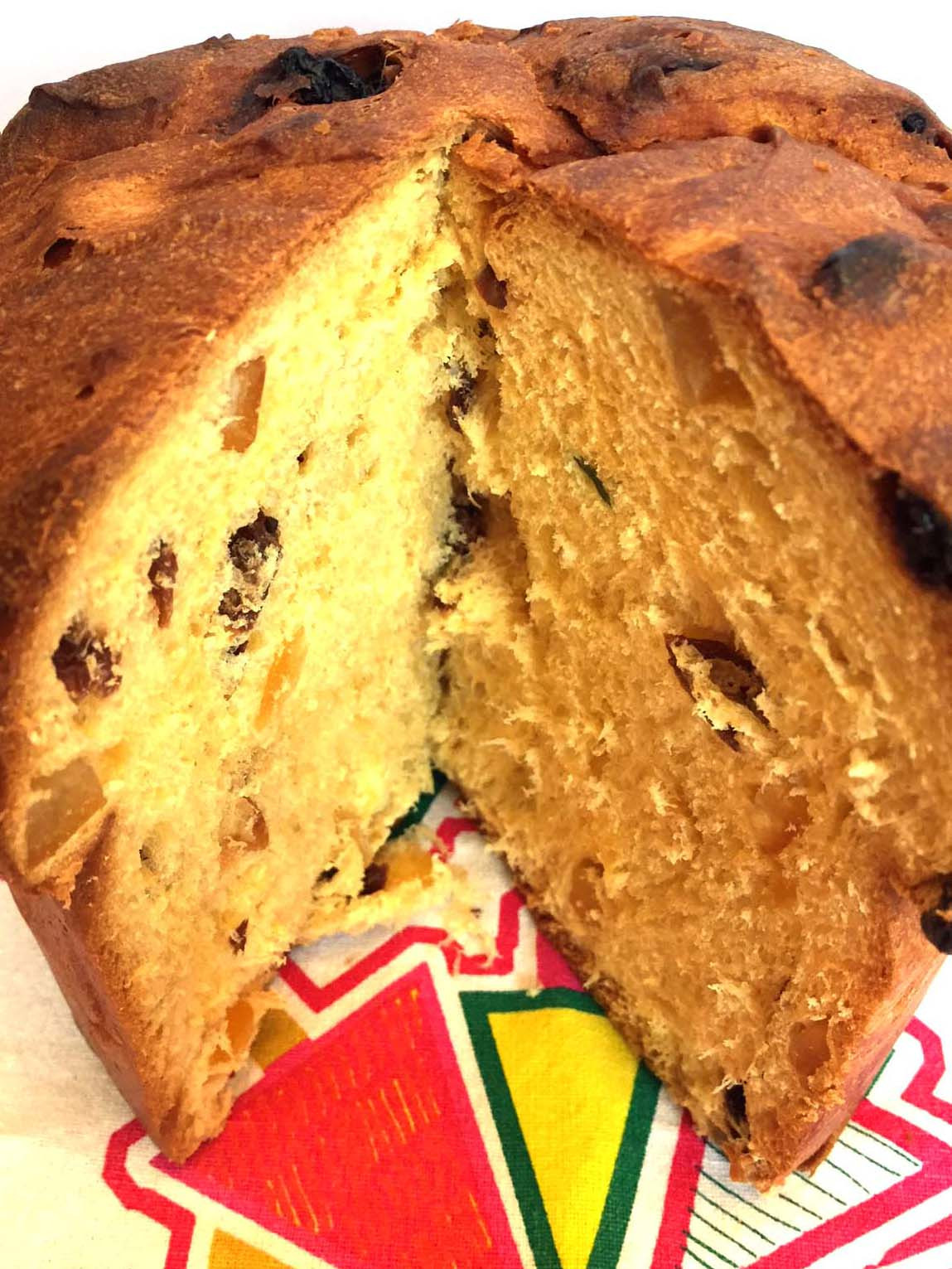 Italian Sweet Bread Loaf Made For Christmas
 Italian Panettone Bread Fruit Cake Recipe – Melanie Cooks