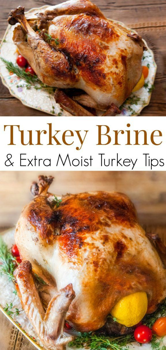 Juicy Thanksgiving Turkey
 Citrus & Herb Turkey Brine Recipe for a Juicy Thanksgiving