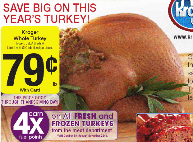 Kroger Thanksgiving Dinners 2019
 Kroger Weekly Ad with Coupon Matchups Week 10 7