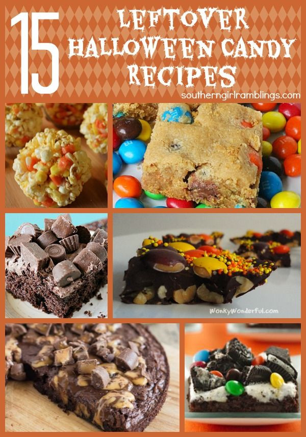 Leftover Halloween Candy Recipes
 15 Leftover Halloween Candy Recipes – Plus My Favorite for