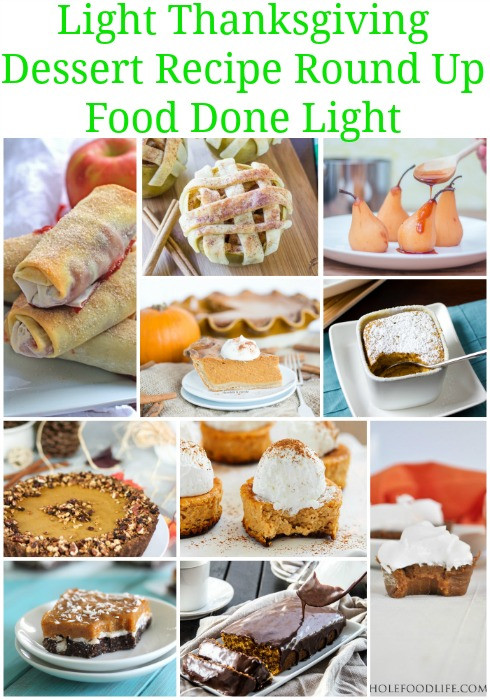 Light Thanksgiving Desserts
 Healthy Thanksgiving Sides & Desserts Recipes Food Done