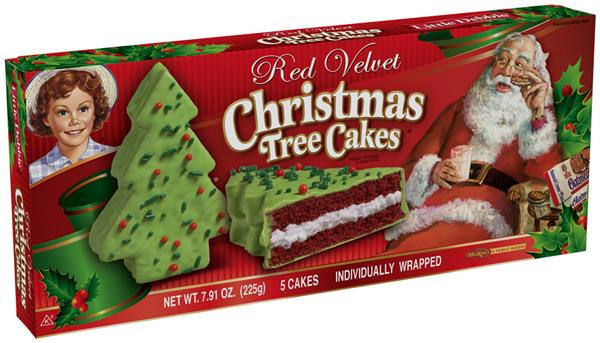 Little Debbie Christmas Tree Cakes Nutrition
 Little Debbie Red Velvet Christmas Tree Cakes 5 Count