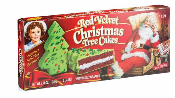 Little Debbies Christmas Tree Cakes
 Little Debbie Red Velvet Christmas Tree Cakes 5 Count