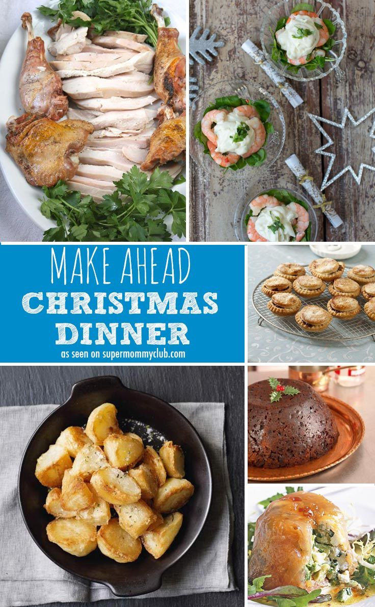 Make Ahead Christmas Dinners
 17 Best images about Christmas Dinner on Pinterest