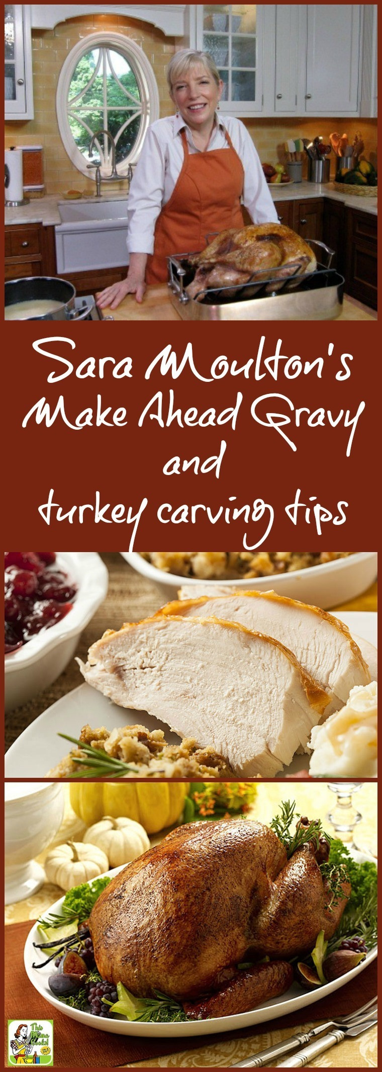 Make Ahead Gravy For Thanksgiving
 Sara Moulton s Make Ahead Gravy and turkey carving tips