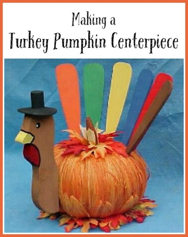 Making Thanksgiving Turkey
 Making a Turkey Pumpkin Centerpiece