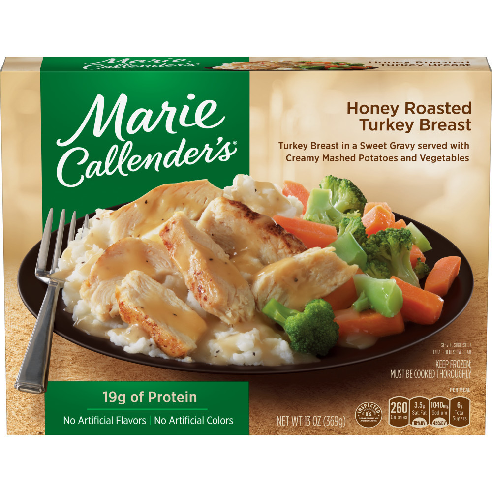 Marie Callenders Thanksgiving Dinner
 MARIE CALLENDERS Honey Roasted Turkey Dinners