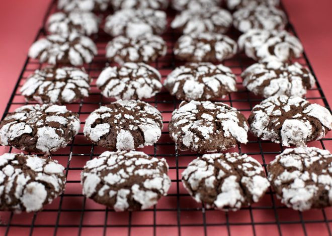 Martha Stewart Christmas Sugar Cookies
 Chocolate Crackles – bakerella