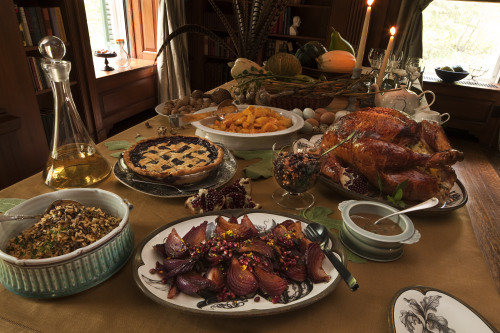 Martha Stewart Thanksgiving Dinner
 Habitually Chic Happy Thanksgiving