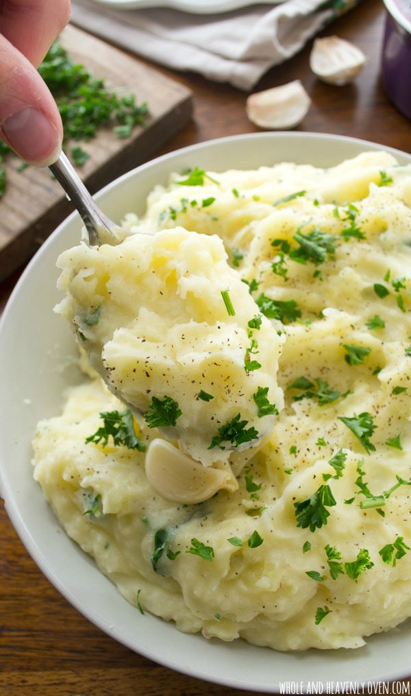 Mashed Potatoes Recipe For Thanksgiving
 Extra Creamy Garlic Mashed Potatoes