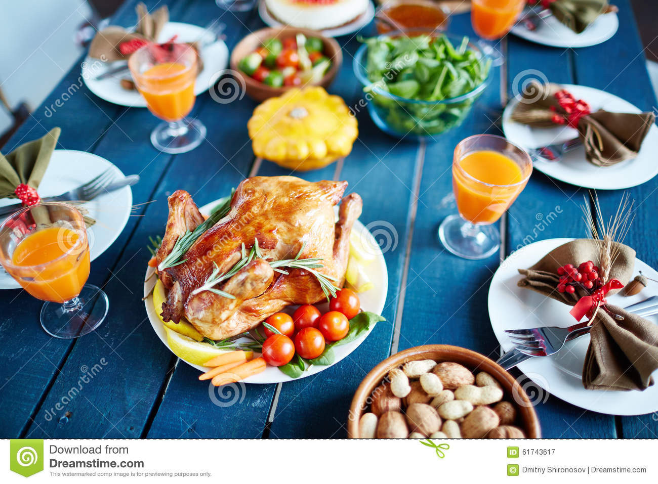 Meat For Thanksgiving Other Than Turkey
 Thanksgiving Turkey Stock Image