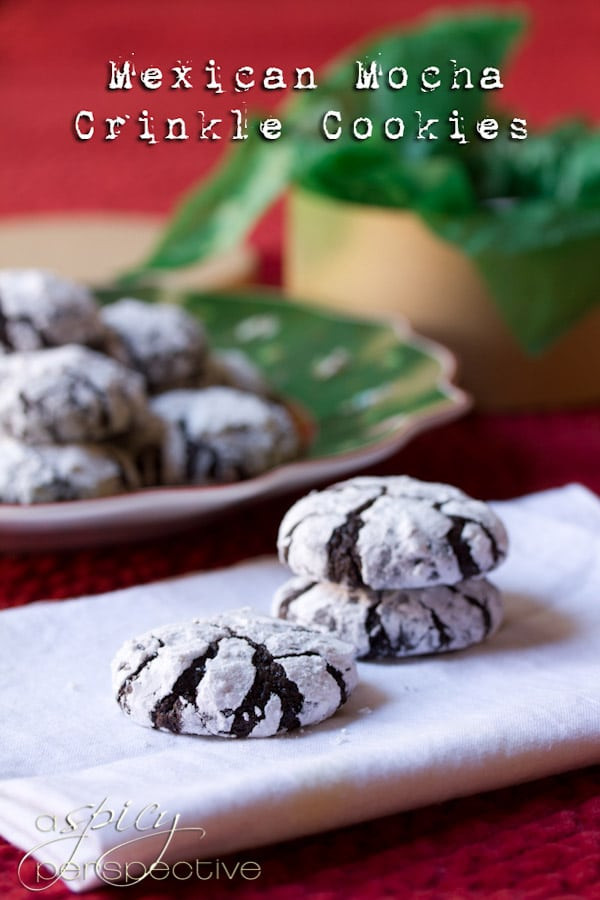 Mexican Christmas Cookies Recipe
 Mexican Mocha Crinkle Cookies A Spicy Perspective