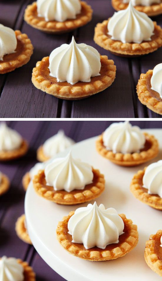 Mini Fall Desserts
 17 Best images about Turkey Day on Pinterest