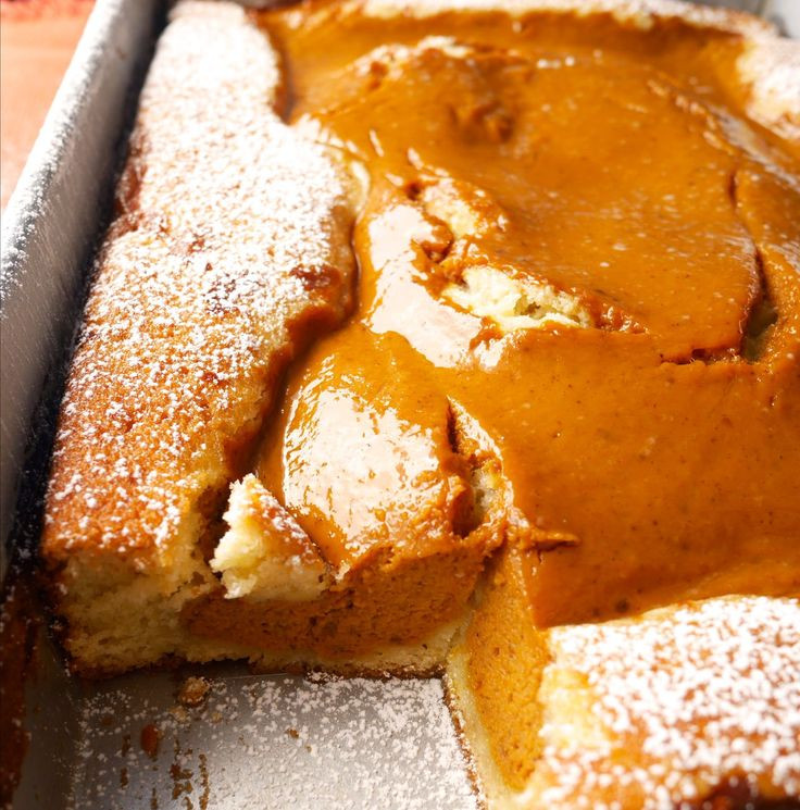 Most Popular Thanksgiving Desserts
 Pumpkin Pie Magic Cake Is Going to Be This Fall s Most