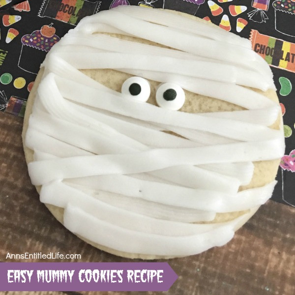 Mummy Cookies For Halloween
 Mummy Cookies Recipe