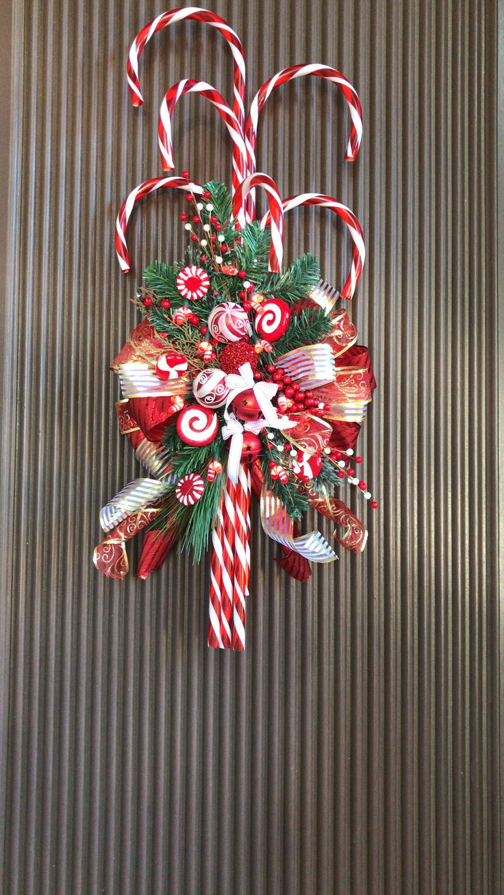 My Candy Love Christmas 2019
 My inspired candy cane door garland Love it