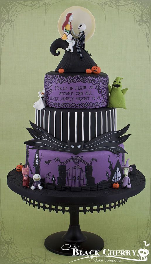 Nightmare Before Christmas Wedding Cakes
 12 Spooky Wedding Invites Creative Market Blog