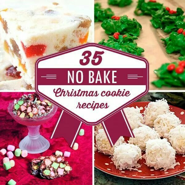 No Bake Christmas Candy
 No Bake Christmas Cookies Food and beverages