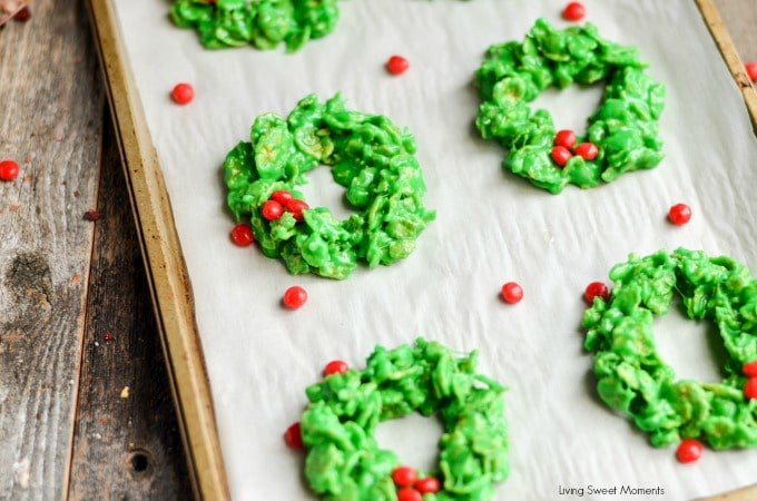 No Bake Christmas Wreath Cookies
 No Bake Christmas Wreath Cookies Living Sweet Moments