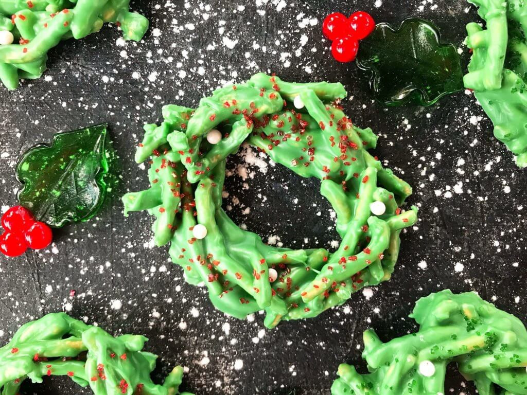 No Bake Christmas Wreath Cookies
 No Bake Christmas Wreath Cookies Three Olives Branch