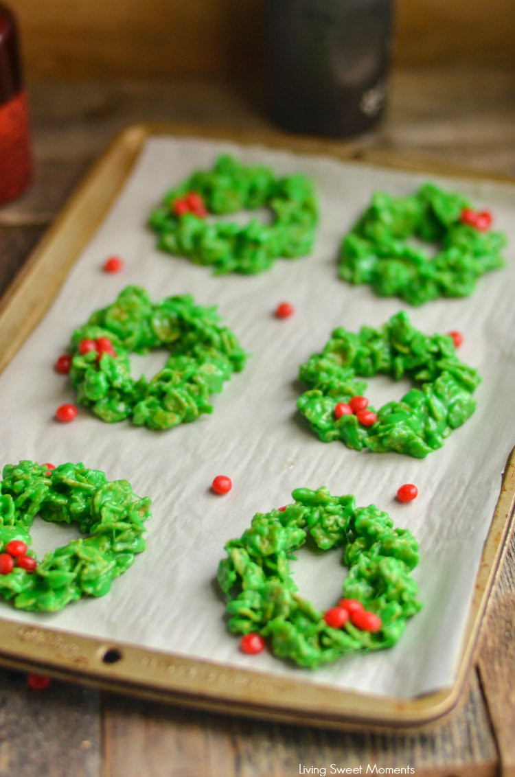 No Bake Christmas Wreath Cookies
 No Bake Christmas Wreath Cookies Living Sweet Moments