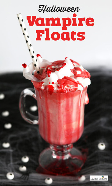 Non Alcoholic Halloween Drinks
 Halloween Vampire Ice Cream Floats Non Alcoholic