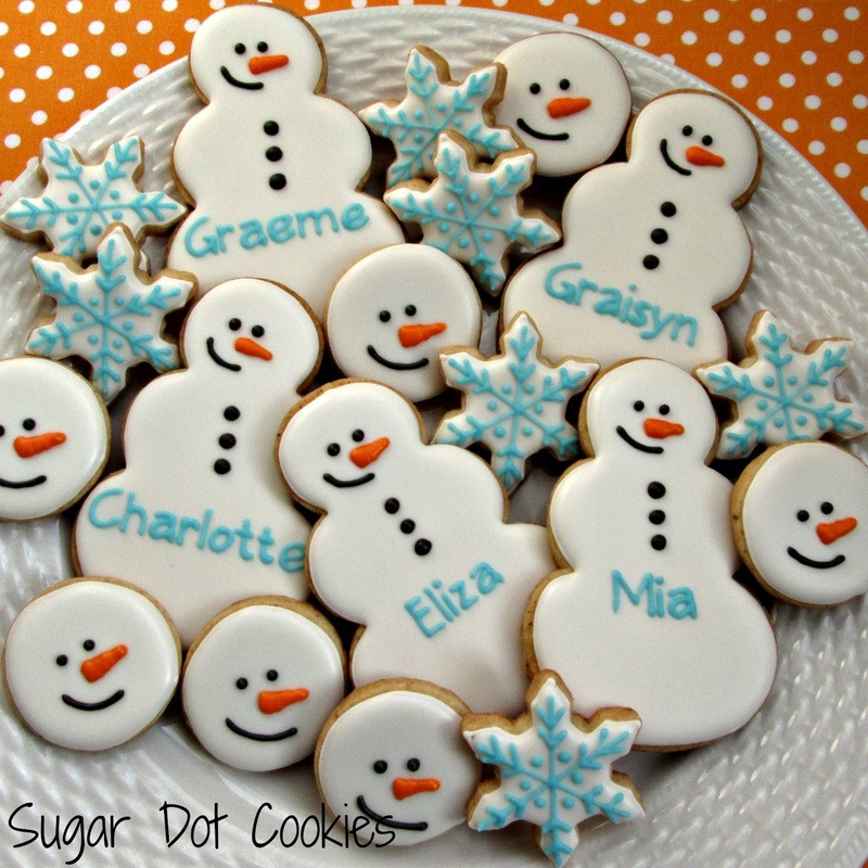 Order Christmas Cookies
 Order Christmas Winter Sugar Cookies Custom Decorated