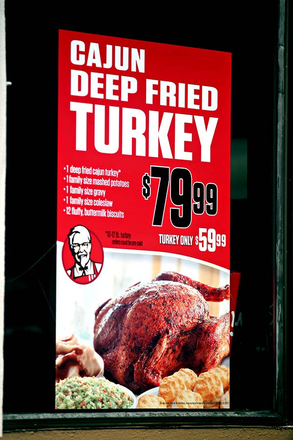 Order Fried Turkey For Thanksgiving
 kentucky fried chicken San Francisco Citizen